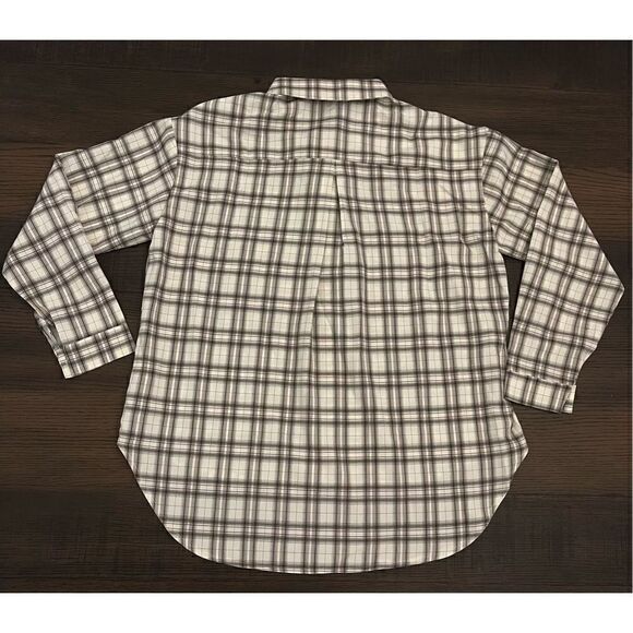 SEW In Love Long Sleeve Plaid Button Up Top - Picture 5 of 11